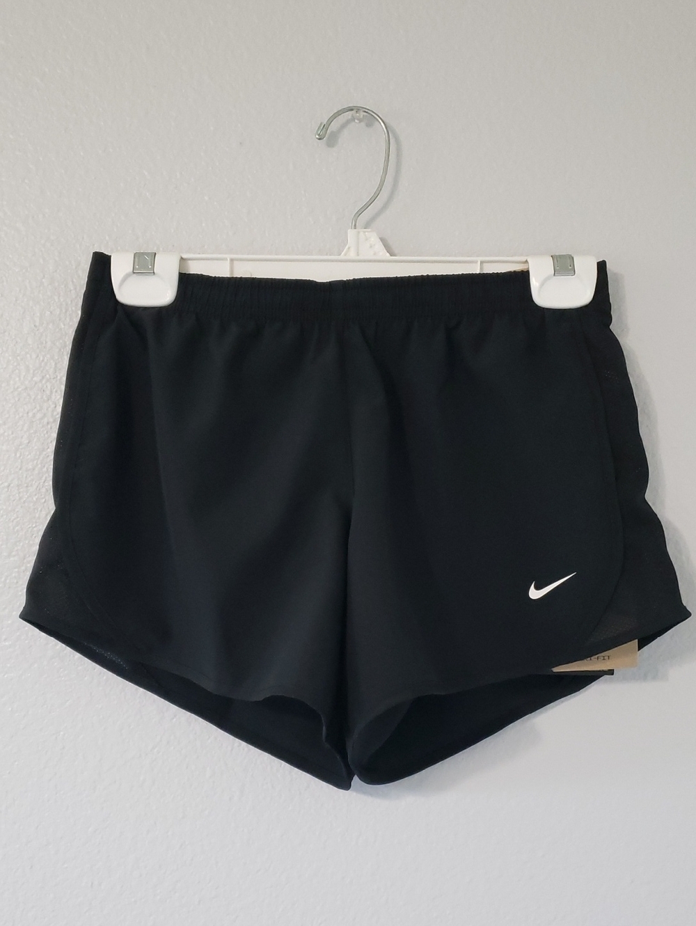 Kids/Girls Nike Black Dri-FIT Running Shorts NEW